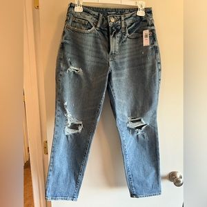Women’s NWT Old Navy Curvy High-Waisted OG Straight Ankle Jeans